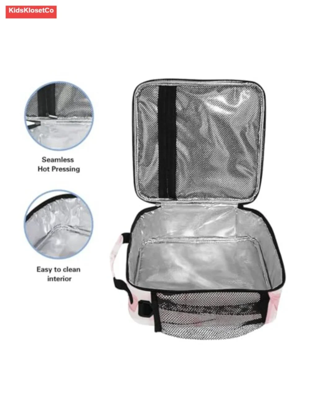 Insulated Kids Lunch Box with Shoulder Strap, Large Capacity, 6.5L, Hand Wash